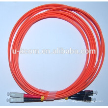 SC / FC MM Duplex 2.0mm Cordon de fibre optique